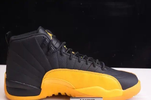 MaikeSneakers Retro Jordan 130690-070 University Air Black 12 Gold 0530